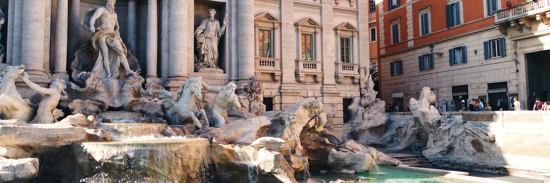 Rooman opastus ja Fontana di Trevi